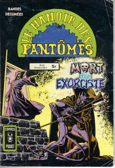 Scan de la Couverture Le Manoir Des Fantmes n 20